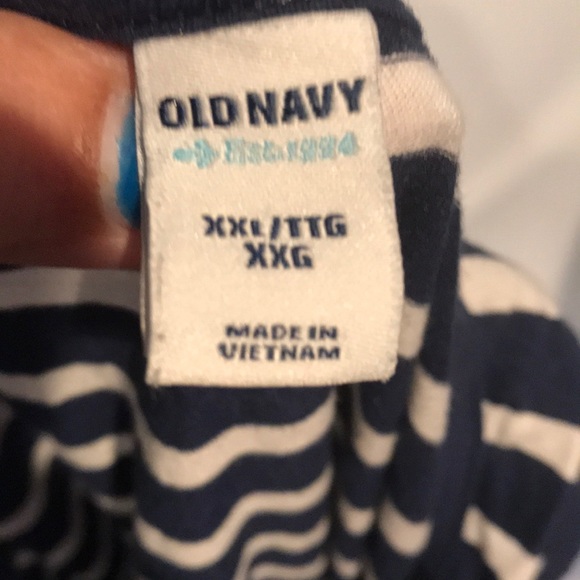 Navy striped tank dress - Picture 5 of 5